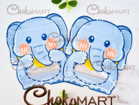 کیسه زیپ کیپ وارداتی فانتزی طرح فیل