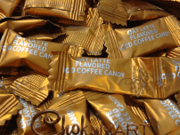 قرص قهوه آیس coffee candy با طعم لاته جو دوسر (oat latte)