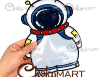 زیپ کیپ وارداتی فانتزی طرح فضانورد